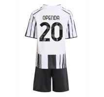 Juventus Lois Openda #20 Koszulka Podstawowa dzieci 2025-26 Krótki Rękaw (+ krótkie spodenki)